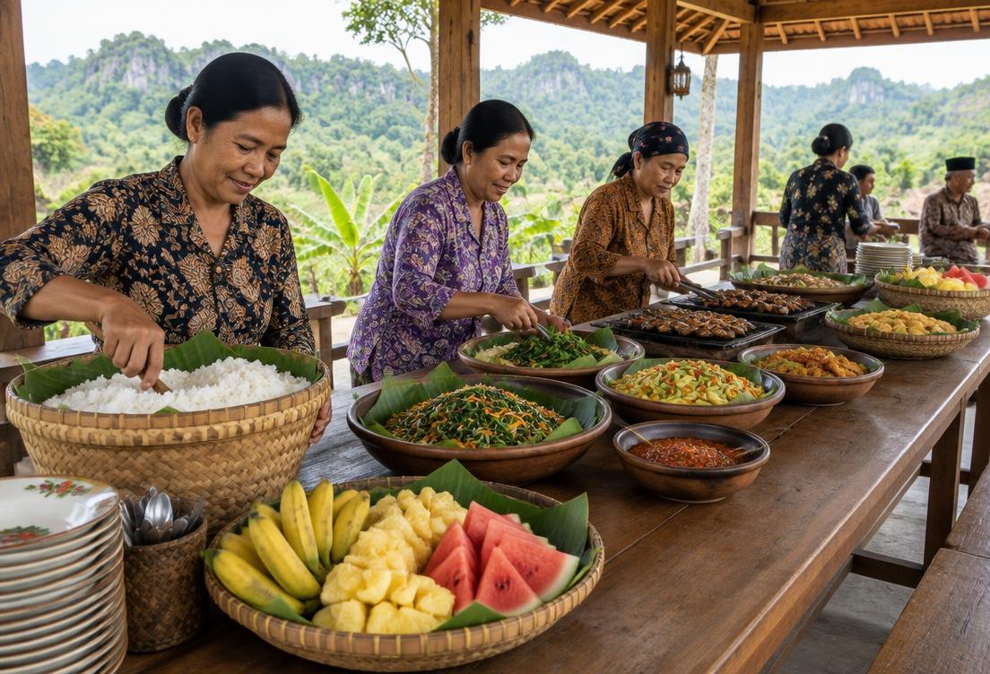 Ilustrasi Katering Desa Kenteng